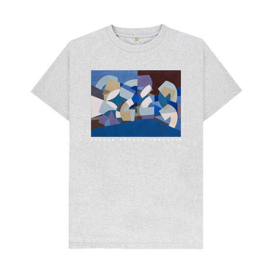 Saloua Raouda Choucair: Composition in Blue Module recycled t-shirt